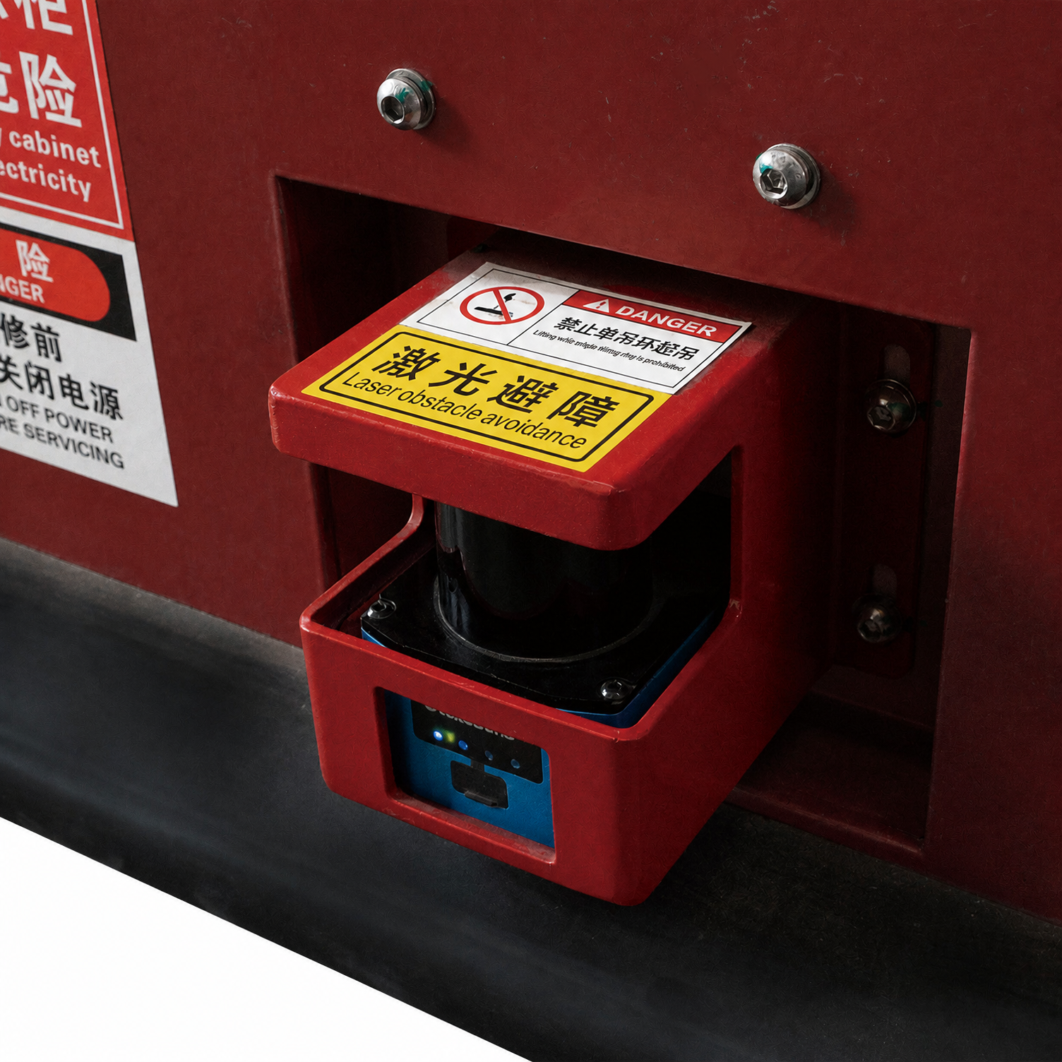 Semco Heavy Duty AGV laser obstacle avoidance safety scanner